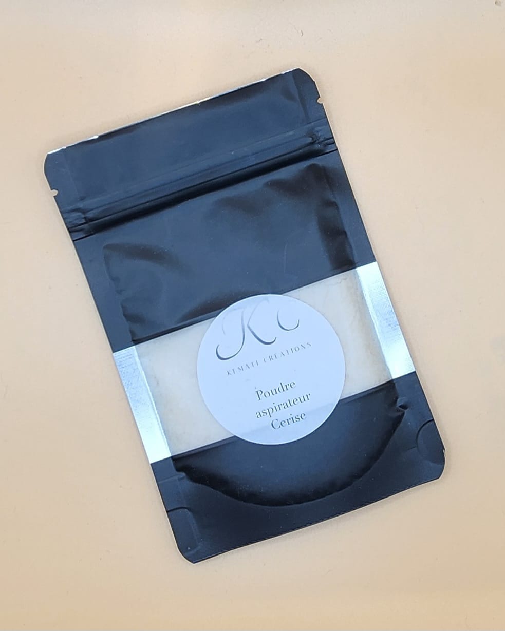 Poudre Aspirateur Parfumée Cerise – 50 g