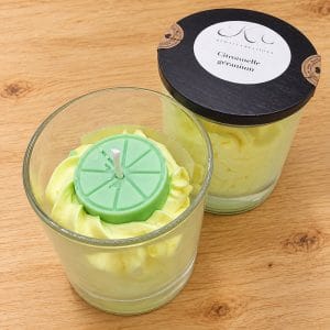 Bougie Citronnelle Géranium (200gr)