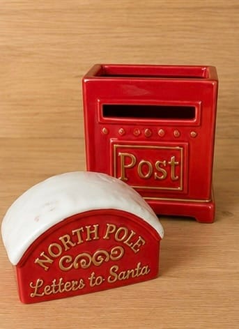 Boîte aux Lettres de Noël (rouge)